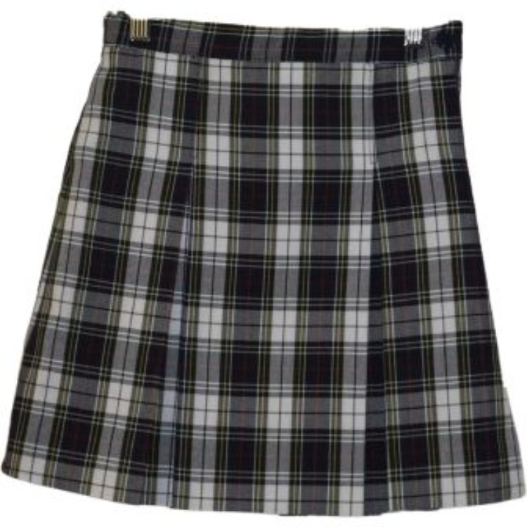 Picture of Plaid 4-Pleat Skirt