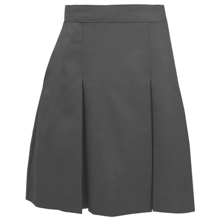 Picture of Grey 4-Pleat Skirt
